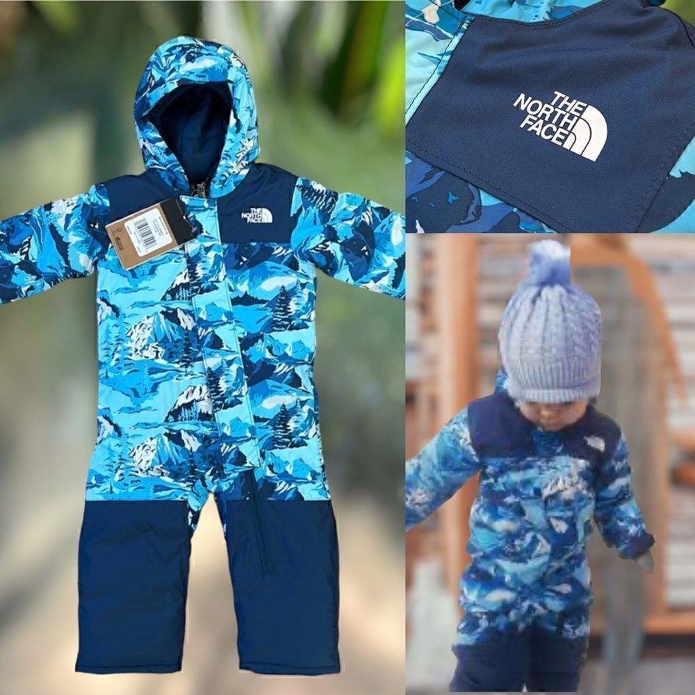 The North Face Infant Baby Toddler Insulated Thermo Snowsuit Size 3-6 Months